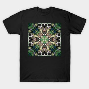 Green Kaleidoscope T-Shirt